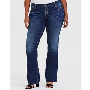 NWOT {torrid} Slim Boot Jean- Stretch Dark Wash